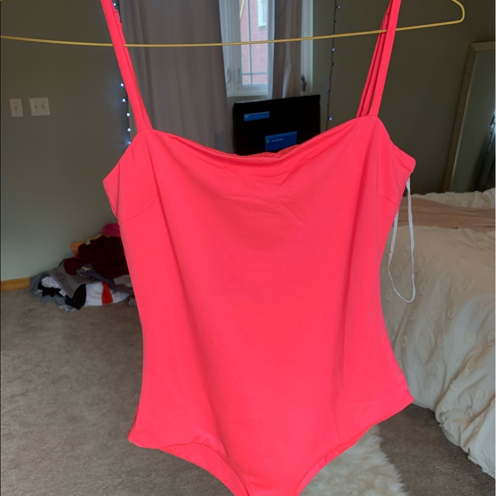 Princess polly hot pink bodysuit